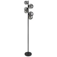 LAMPA STOJĄCA LED VILLA - czarny, Design, metal/szkło (28,5/155cm) - Dieter Knoll