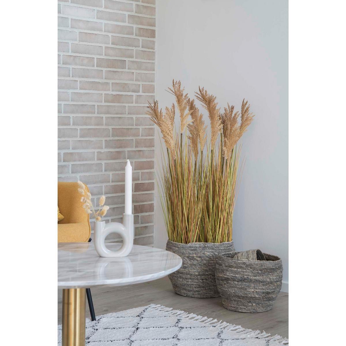 Korbset Tivoli Baskets Grau, 3er Set - Grau, Design, Holz (24cm)