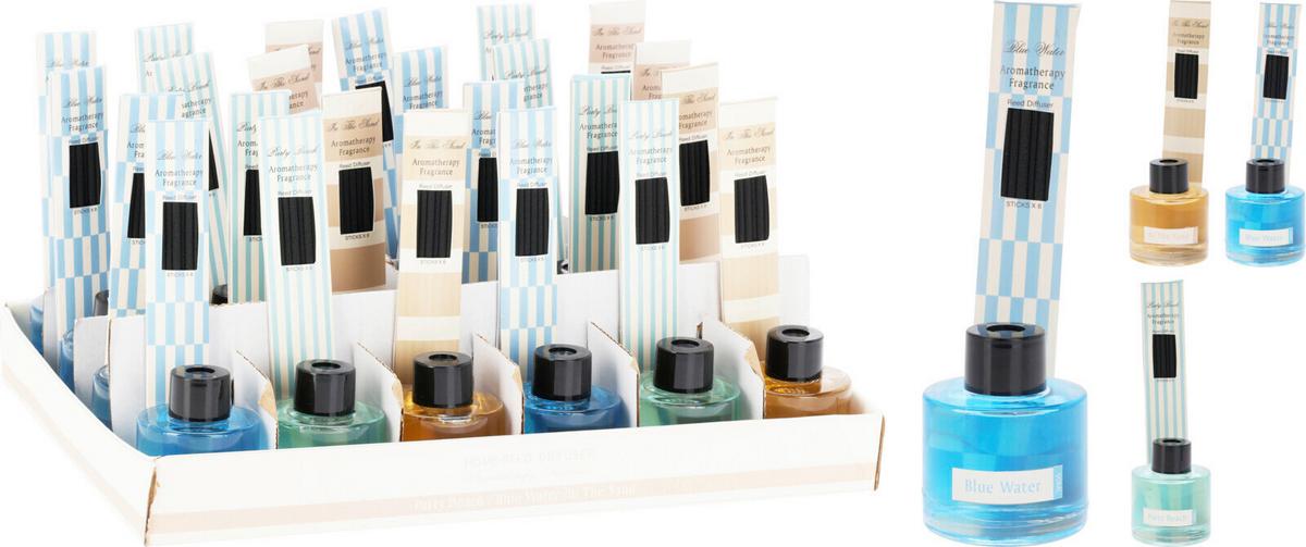 Diffúzor Summer - kék/homokszínű, üveg (0,05l)