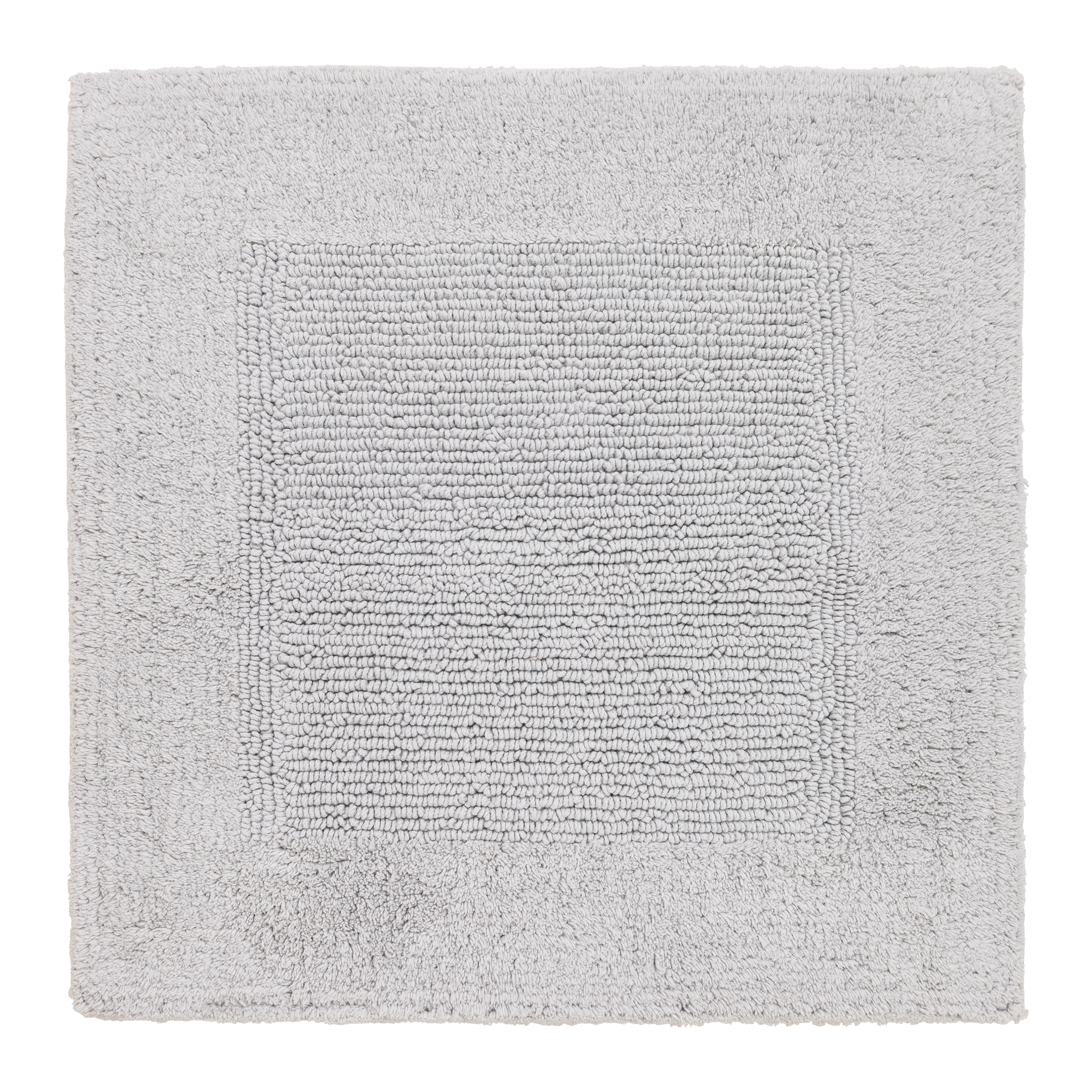 Fürdőszobaszőnyeg Karen - világosszürke, Konventionell, textil (50/50cm) - Premium Living