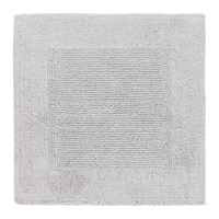 Badematte Karen in Hellgrau ca. 50x50cm - Hellgrau, KONVENTIONELL, Textil (50/50cm) - Premium Living