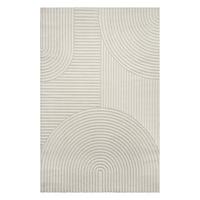 Webteppich Elio Creme ca. 80x150cm - Beige/Creme, KONVENTIONELL, Textil (80/150cm) - Novel