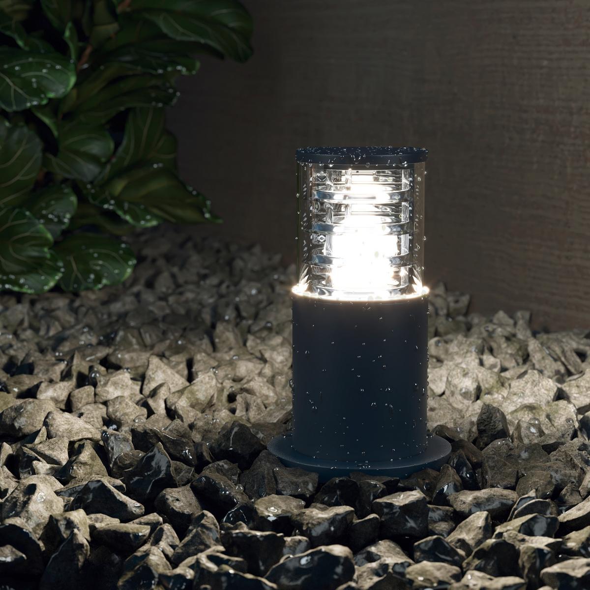 Wegeleuchte Bronx Grau max. 60 Watt - Grau, Trend, Metall (10.8/25cm) - MAYTONI