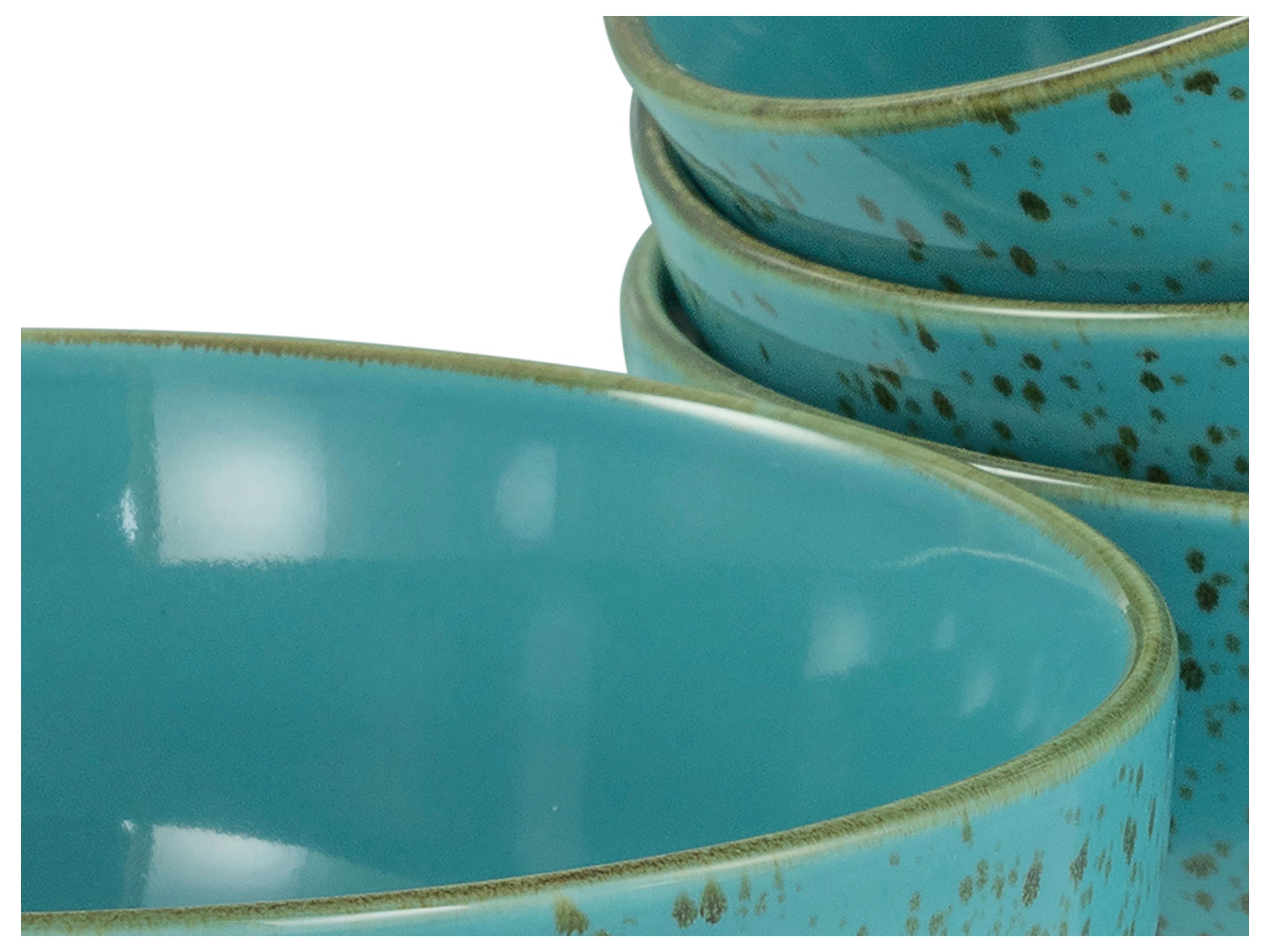 Kombinirani Servis Water, 16-Delni - modra, Basics, keramika - Creatable