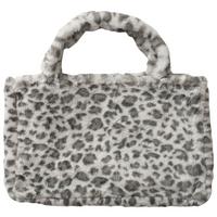 Aufbewahrungstasche Leony Schwarz/Hellgrau ca. 45x30cm - Hellgrau/Schwarz, Textil (45/30/10cm) - Mömax