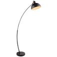 Stehleuchte Recife, max. 60 Watt - Schwarz, LIFESTYLE, Metall (25/150cm) - MÖMAX modern living