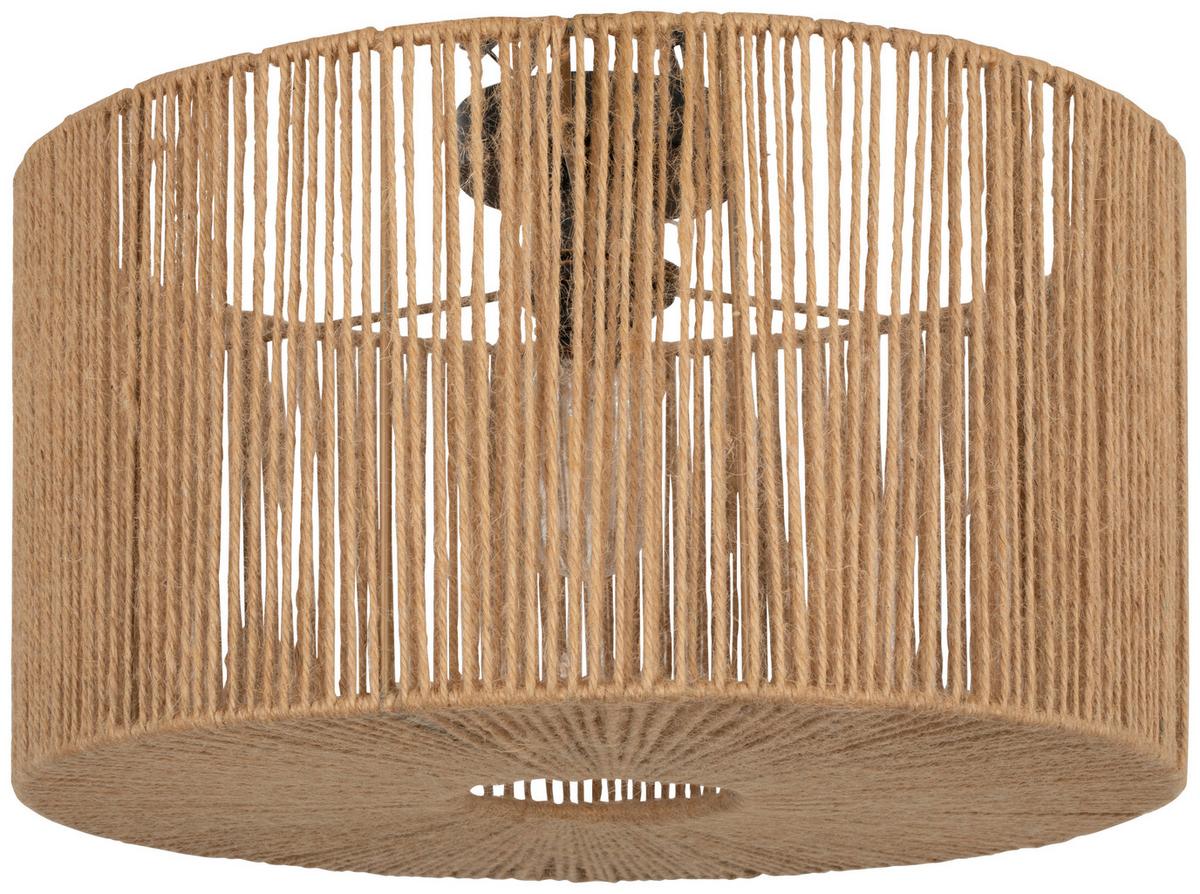 LAMPA WISZĄCA KALANI - kolor naturalny, Design, metal/tkanina (40/24.5cm) - Collet's Monde