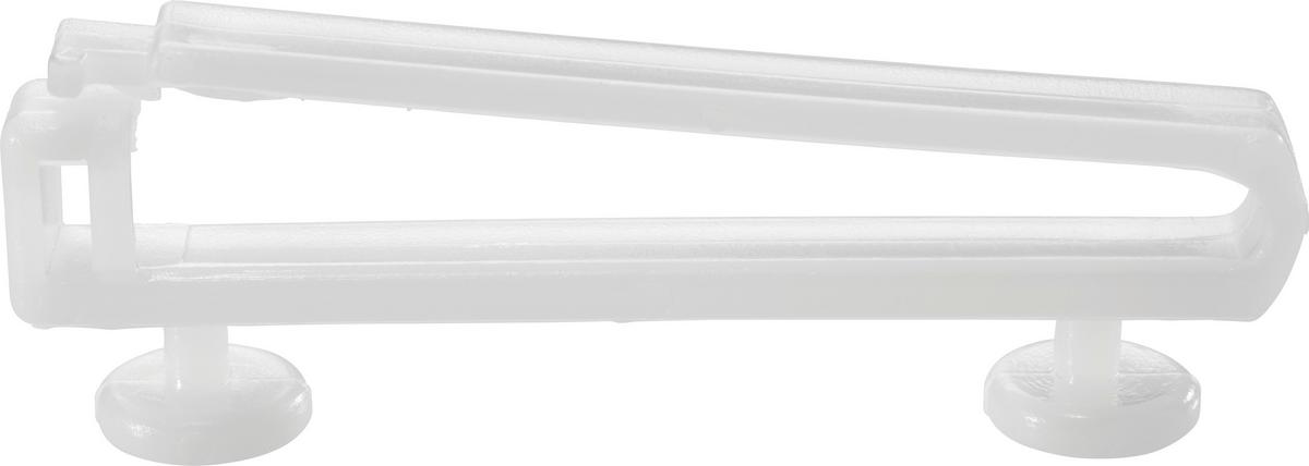 Füles Csúszka Universal - fehér, műanyag (6/0.7/1.6cm) - Modern Living
