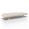 SCHLAFSOFA MIRIAM - Beige/Naturfarben, MODERN, Holz/Textil (176/71/85cm) - Bessagi Home