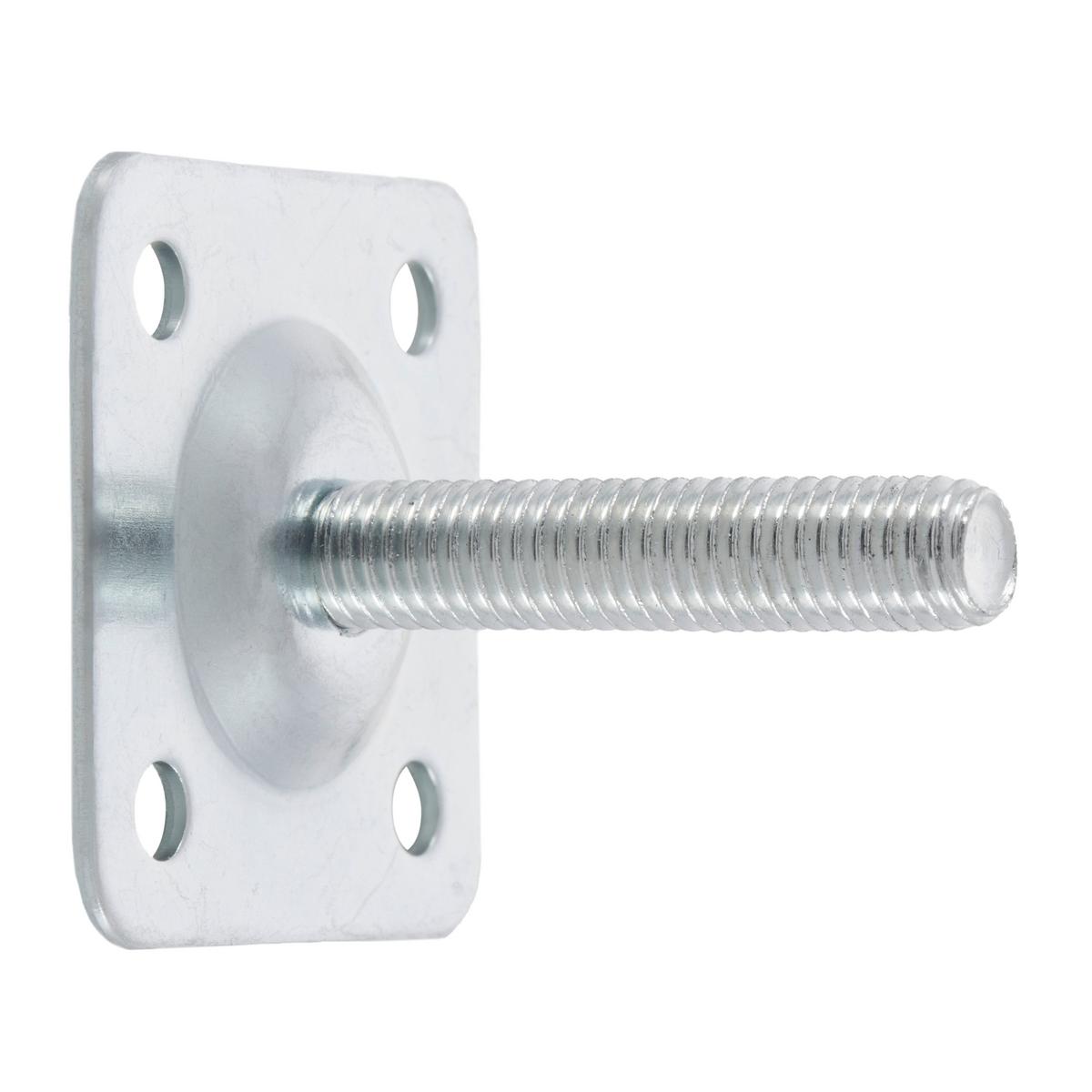 Garderobenpaneel Grace Grau - Grau, MODERN, Holzwerkstoff/Textil (50/125/7cm) - Mömax