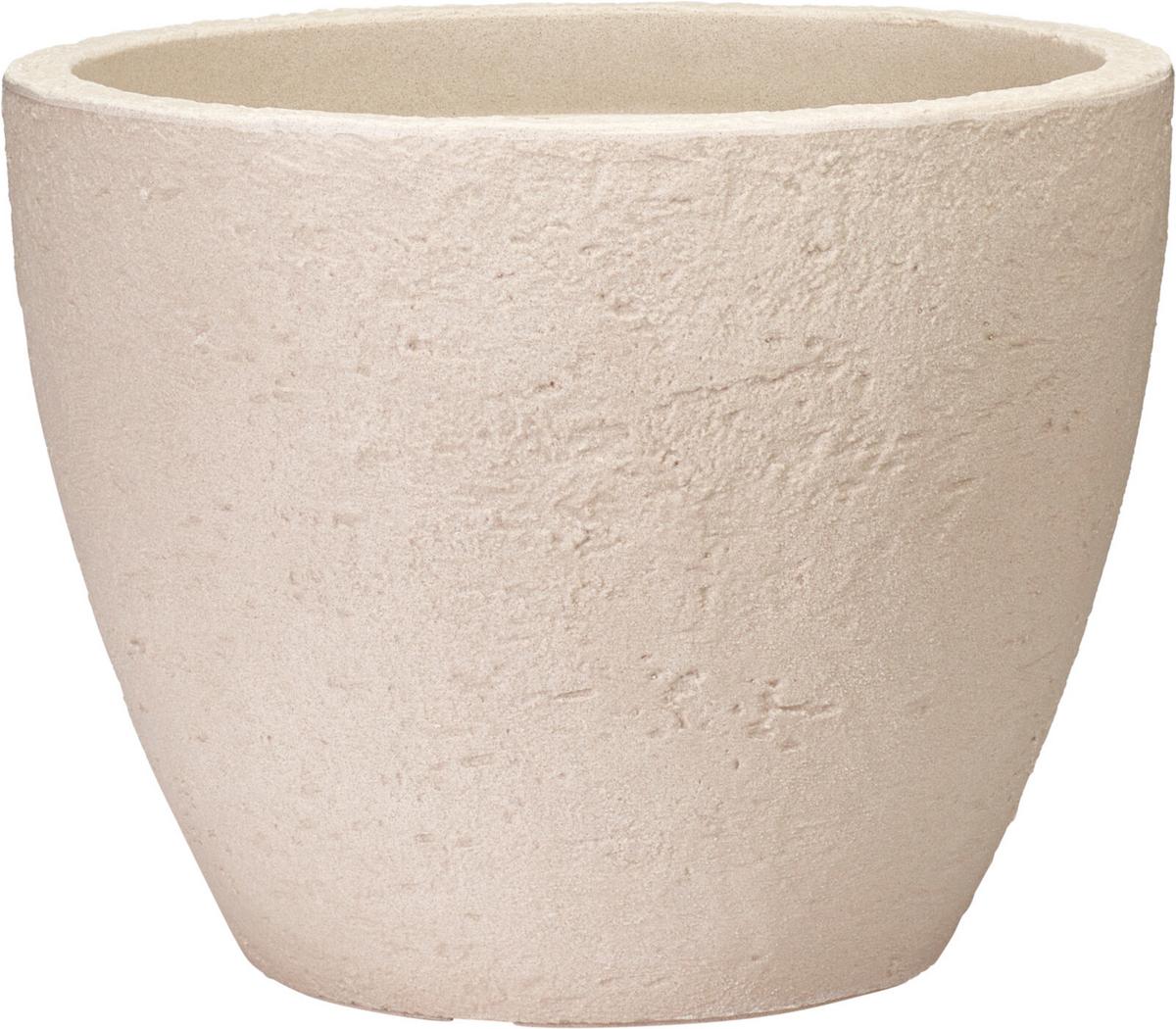 Ghiveci pentru plante Stone Light - Modern, plastic (29/38cm)