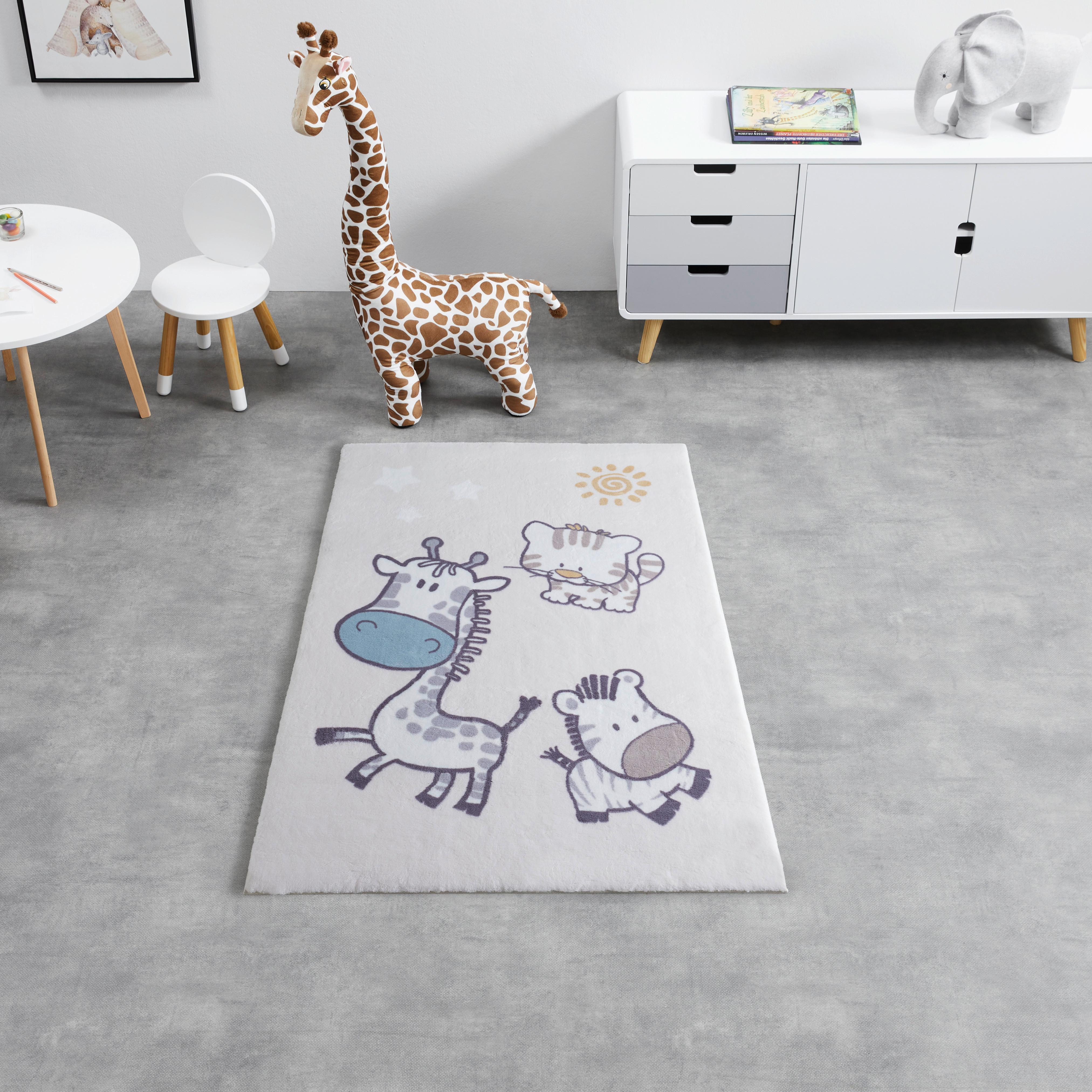Kinderteppich Maxi in Creme ca. 120x170cm - Creme, Textil (120/170cm) - Mömax