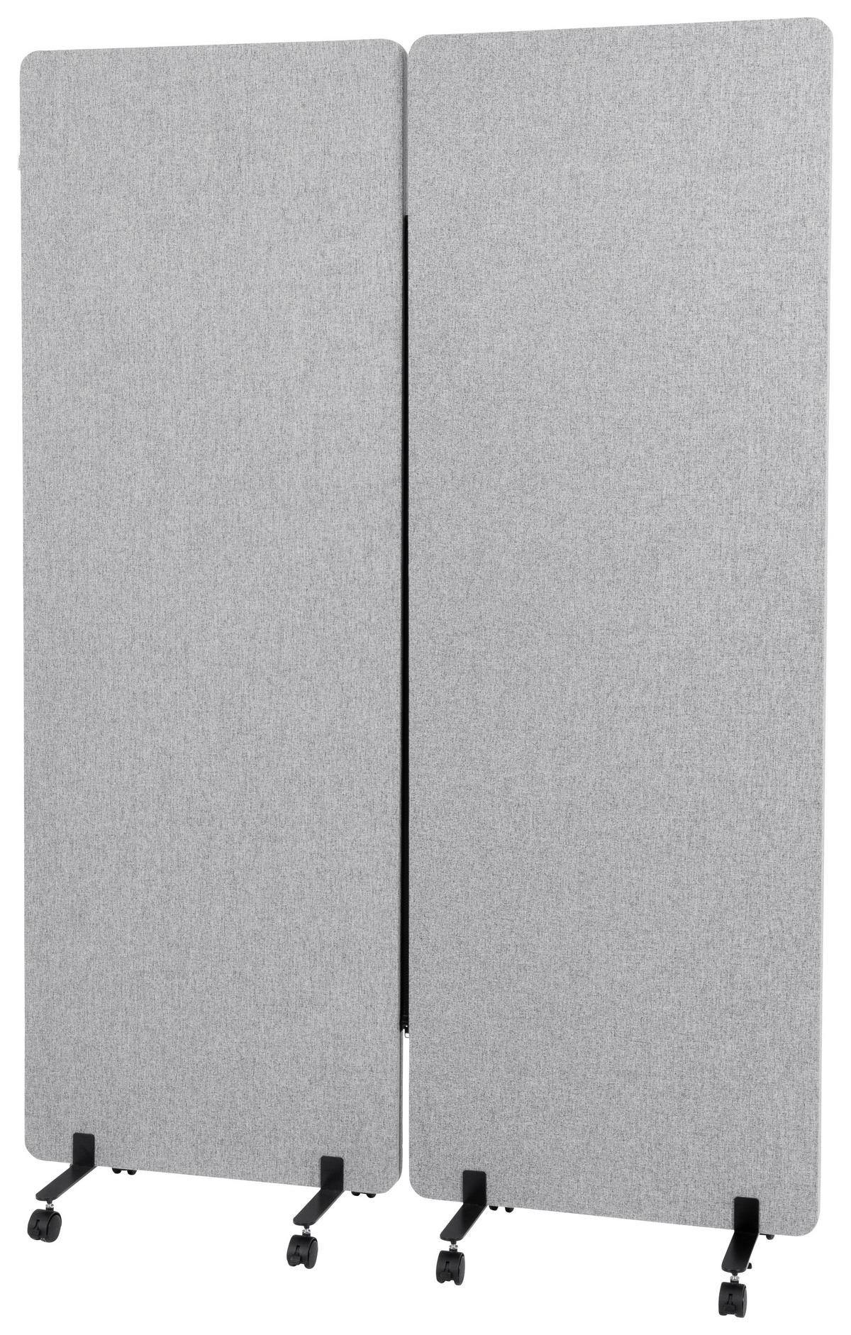Pregradna Stena Flexmiut, Svetlo Siva - svetlo siva, Basics, kovina/umetna masa (60/177/35cm) - MID.YOU