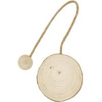 Dekorativni Kavelj Za Zaveso Wood - rjava, Moderno, les (8cm) - Modern Living