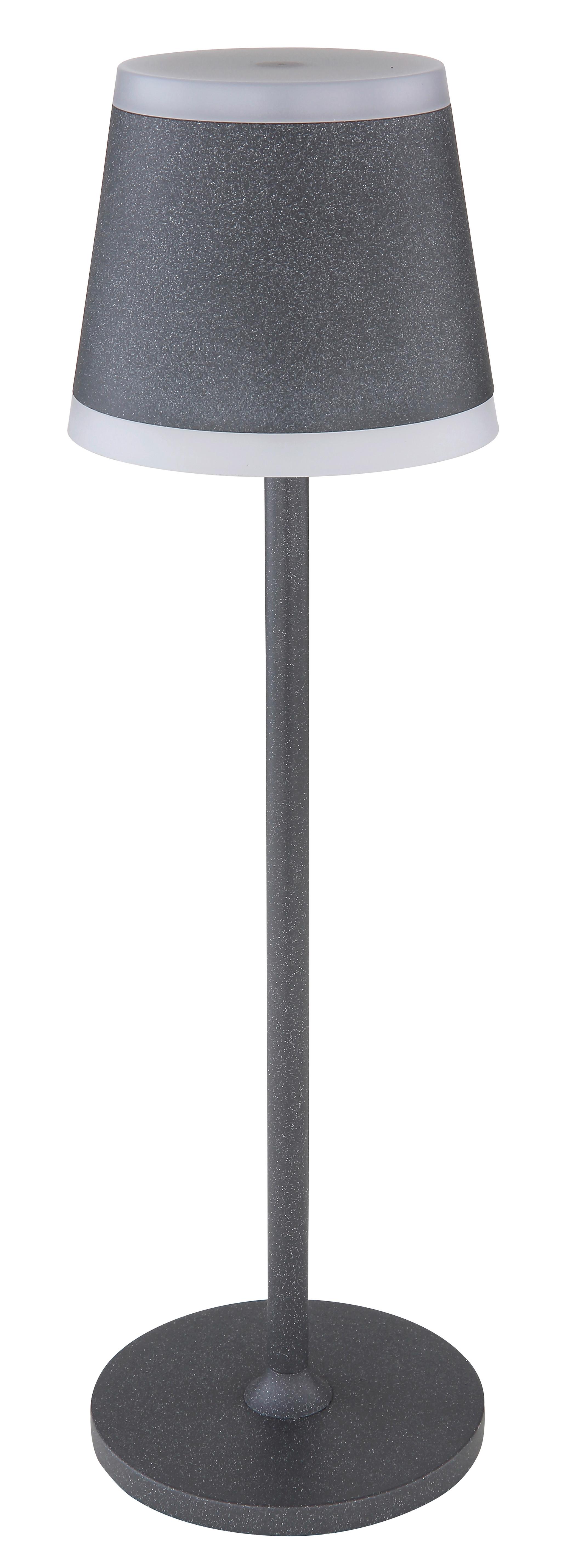 LED-Tischleuchte 58433G - Weiss/Opal, Kunststoff/Metall (11/38,5cm)