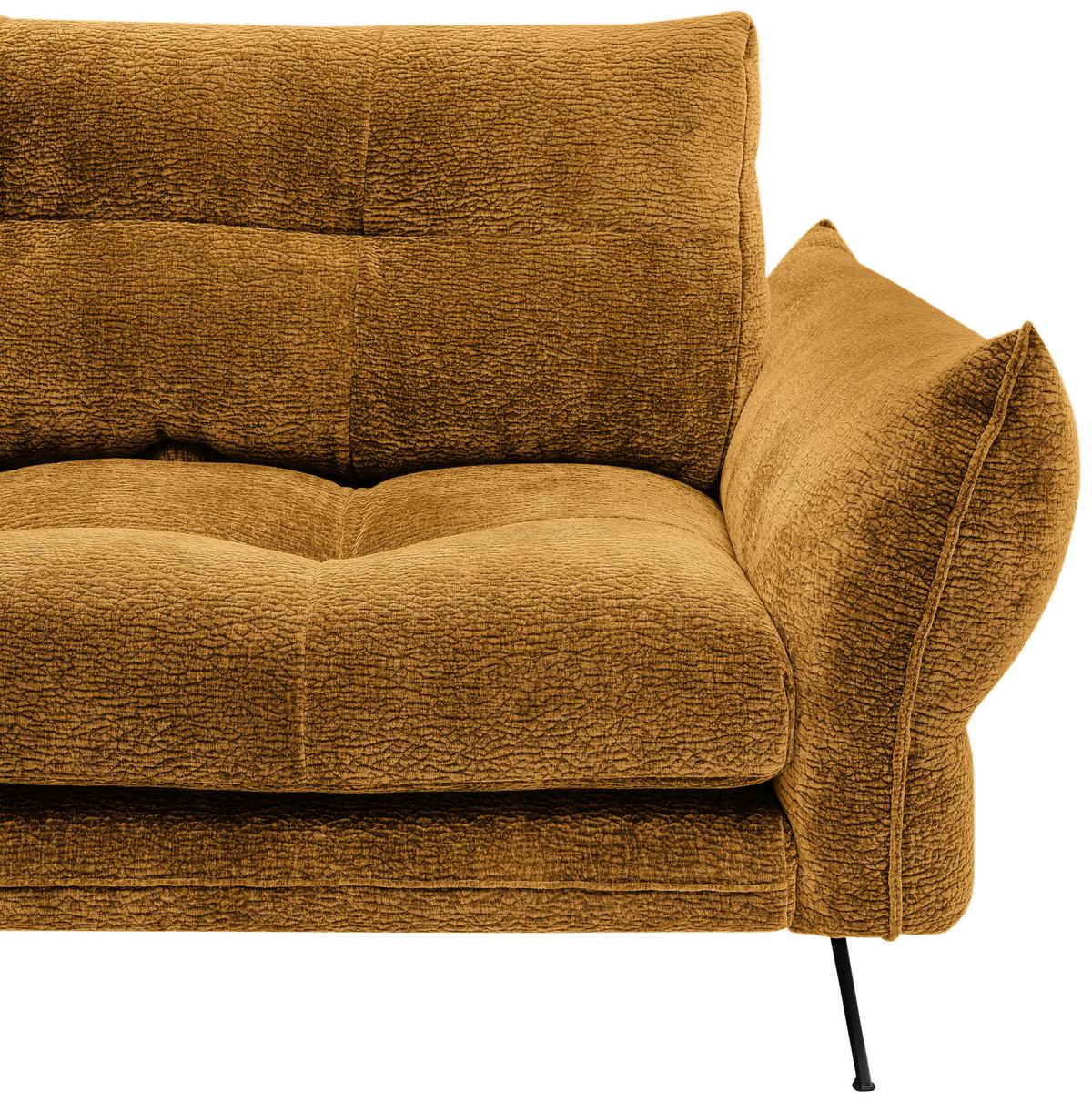 Coltar BAXTER - galben curry, Modern, textil (177/68-87/280cm) - Premium Living