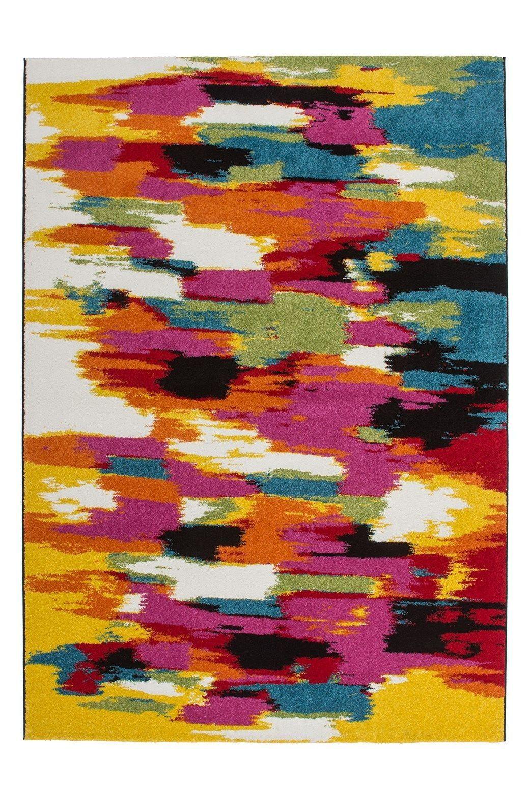 Flachwebeteppich Guayama 255 Multi 80x150 - Multicolor, Basics, Textil (80/150cm) - Kayoom