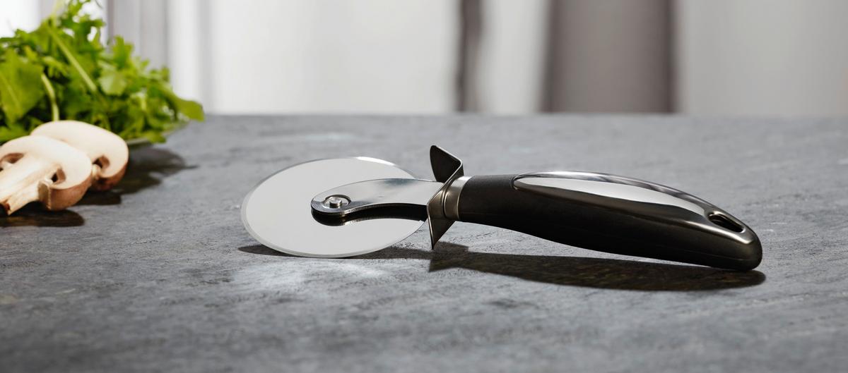 Pizzavágó Capri - ezüstszínű, Konventionell, fém (21cm) - Premium Living