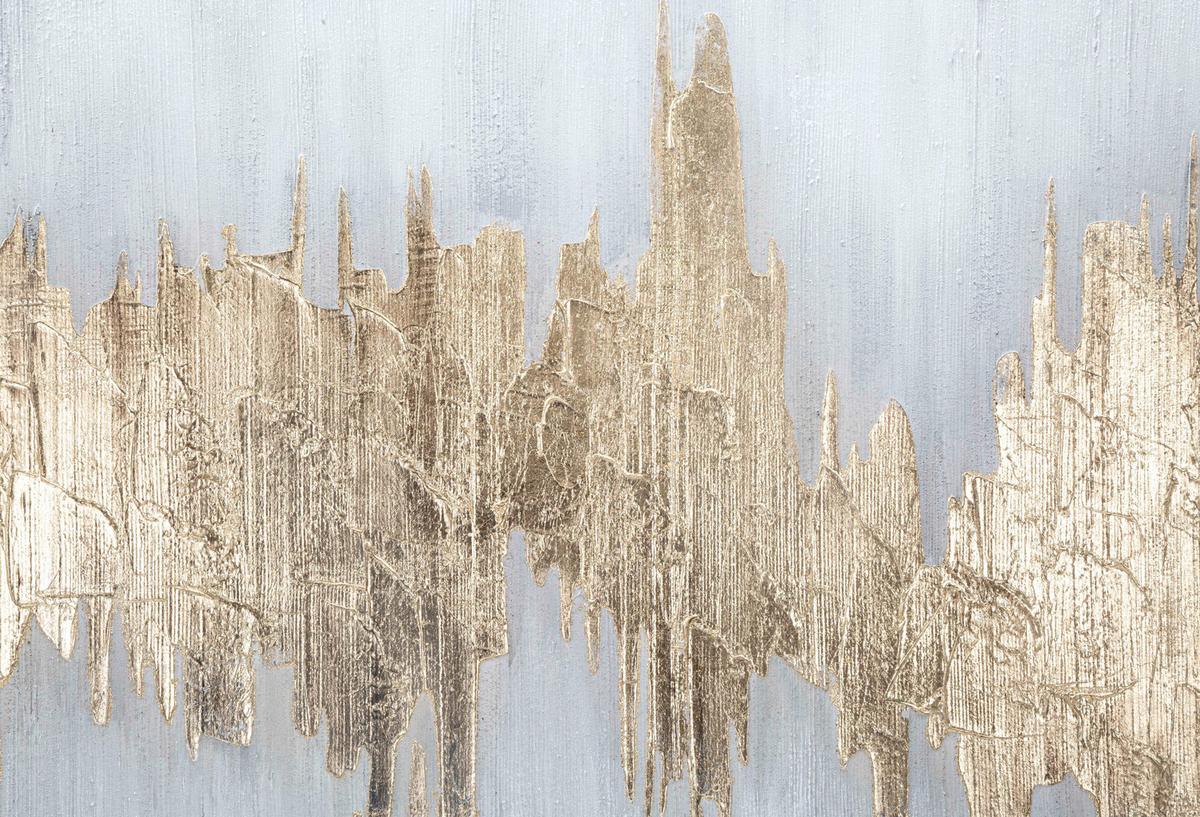 Leinwandbild Multicolor ca. 100x80cm - Multicolor, Basics, Holz/Textil (100/80/2.8cm)