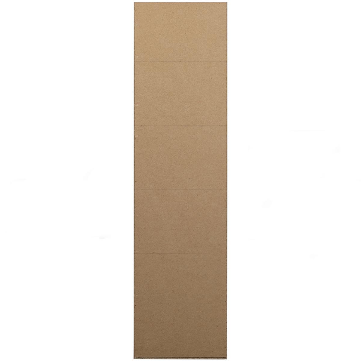 DREHTÜRENSCHRANK Rens, Grau B: 55 cm - Grau, Design, Holz (55/210/58cm) - Livetastic