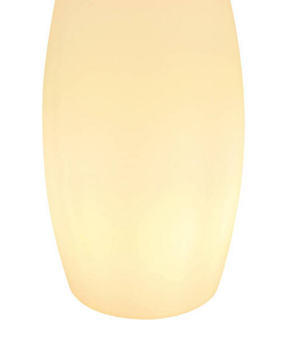 Stoječa Zunanja Svetilka Glance, Dalinsko Upravljanje - črna/bela, Design, umetna masa (36/120cm) - Globo