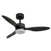 DECKENVENTILATOR HEYLA - Opal/Schwarz, Basics, Kunststoff/Metall (106/40,5cm)