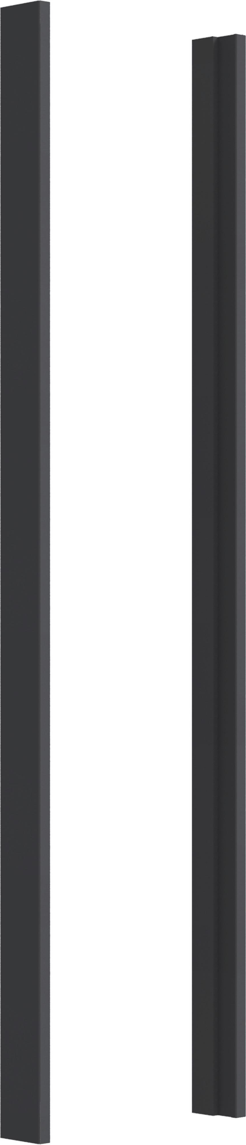 PASSEPARTOUT LEVEL 36 C - grafit, Design, material pe bază de lemn (6/236/12cm) - Premium Living
