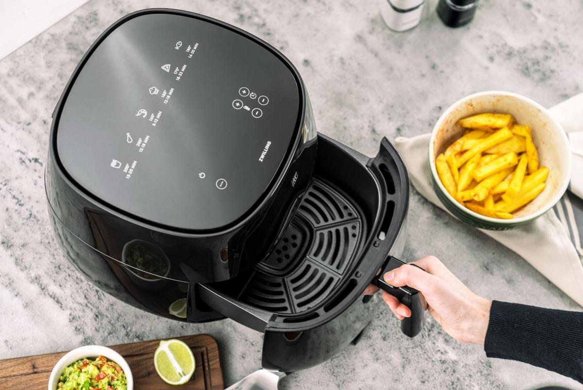 FRYTKOWNICA BEZTŁUSZCZOWA 1021777 ZWILLING - czarny, Basics, tworzywo sztuczne - Zwilling