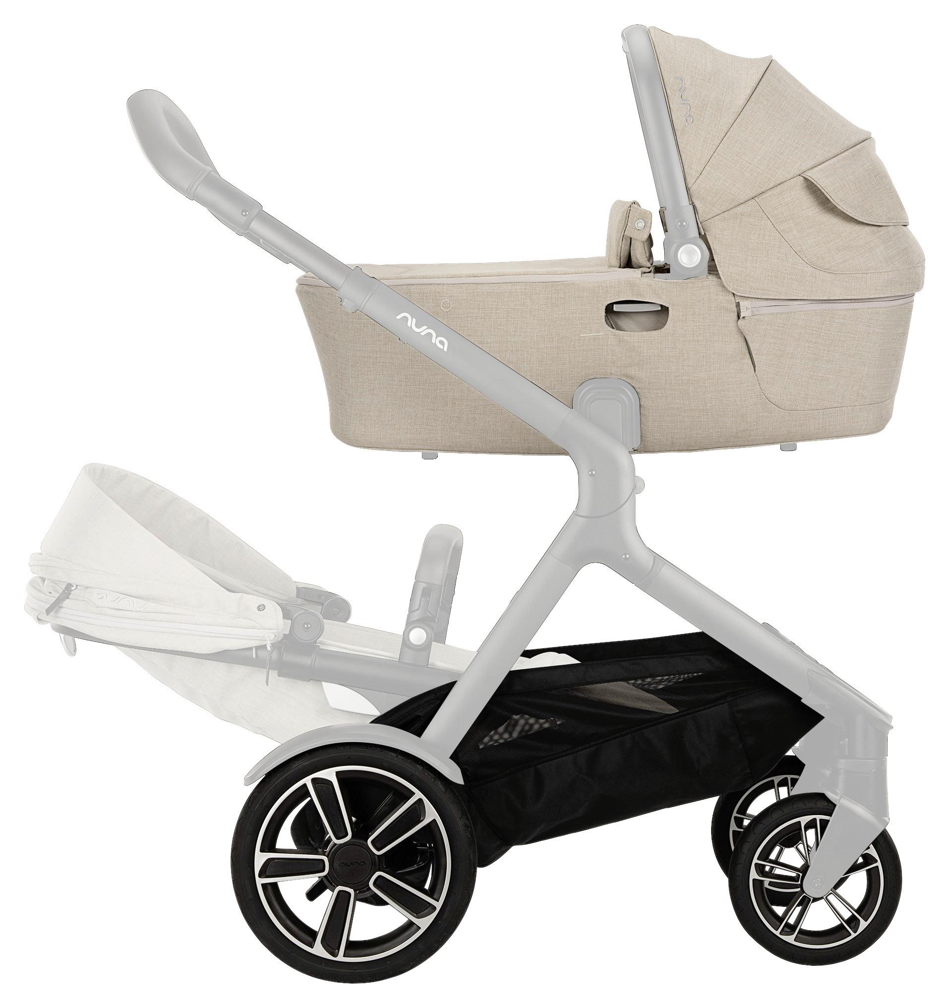 GONDOLA PRZENOŚNA CC18800BISGL DEMI NEXT - kolor naturalny, Basics, tkanina (43/58/88cm) - Nuna