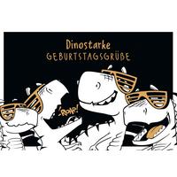 Glückwunschkarte Edelschwarz Multicolor - Basics, Papier (18/13cm)