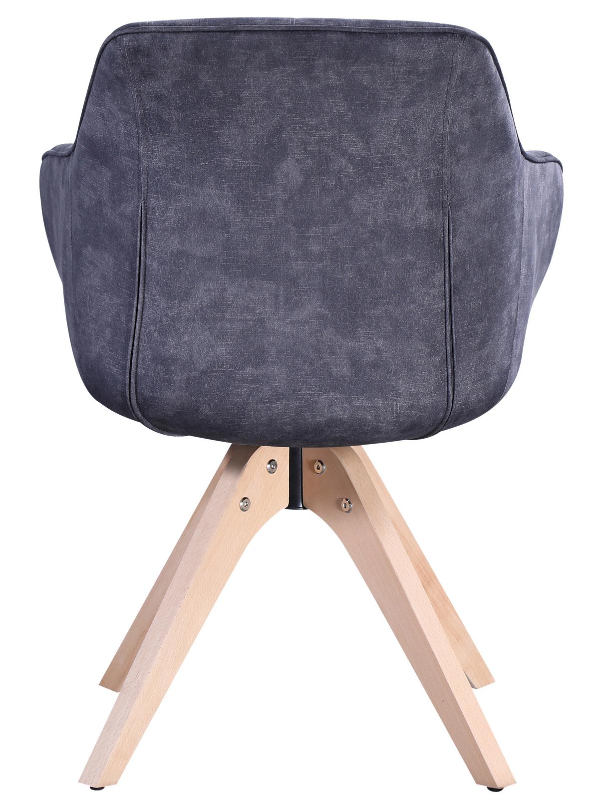 Naslanjač Relax, Rjava, Žamet - rjava/antracit, Moderno, tekstil/les (60/82/61cm) - Mömax