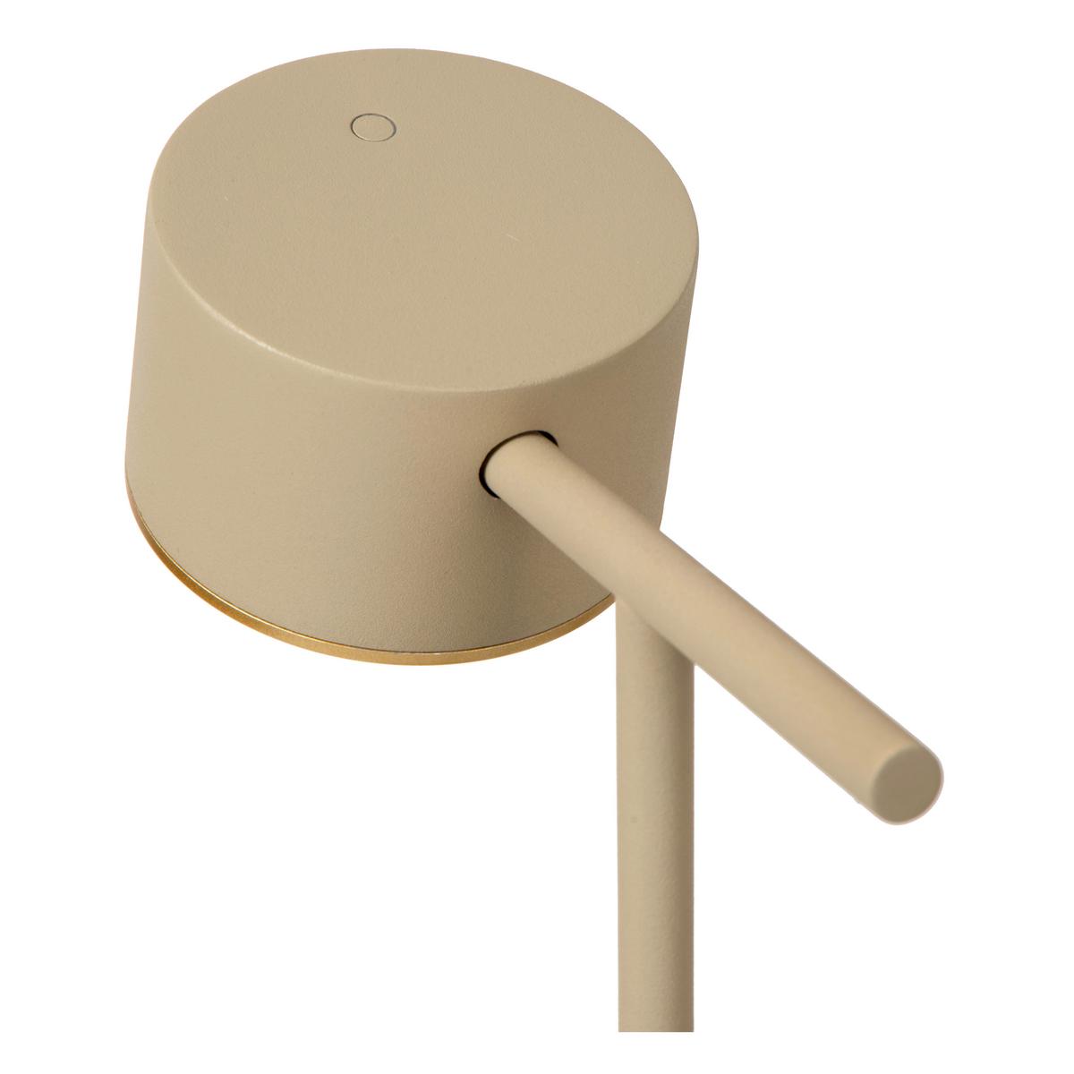 LAMPA STOŁOWA 44517/08/41 - GIAN - brązowy, Design, metal (16/24.5/40cm) - Lucide