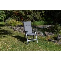 Hochlehner Auflagen Tanana 2er-Set ca.118x46x8cm Grau - Grau, Basics, Textil (118/46/8cm) - Gardenson