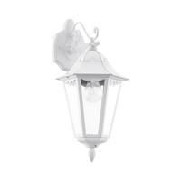Led-wandleuchte Navedo Weiss - Klar/Weiss, Basics, Glas/Metall (20cm) - Eglo