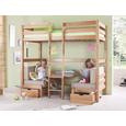 Hochbett Finley - Naturfarben, Design, Holz (90/200cm) Hochbett Finley - Naturfarben, Design, Holz (90/200cm)