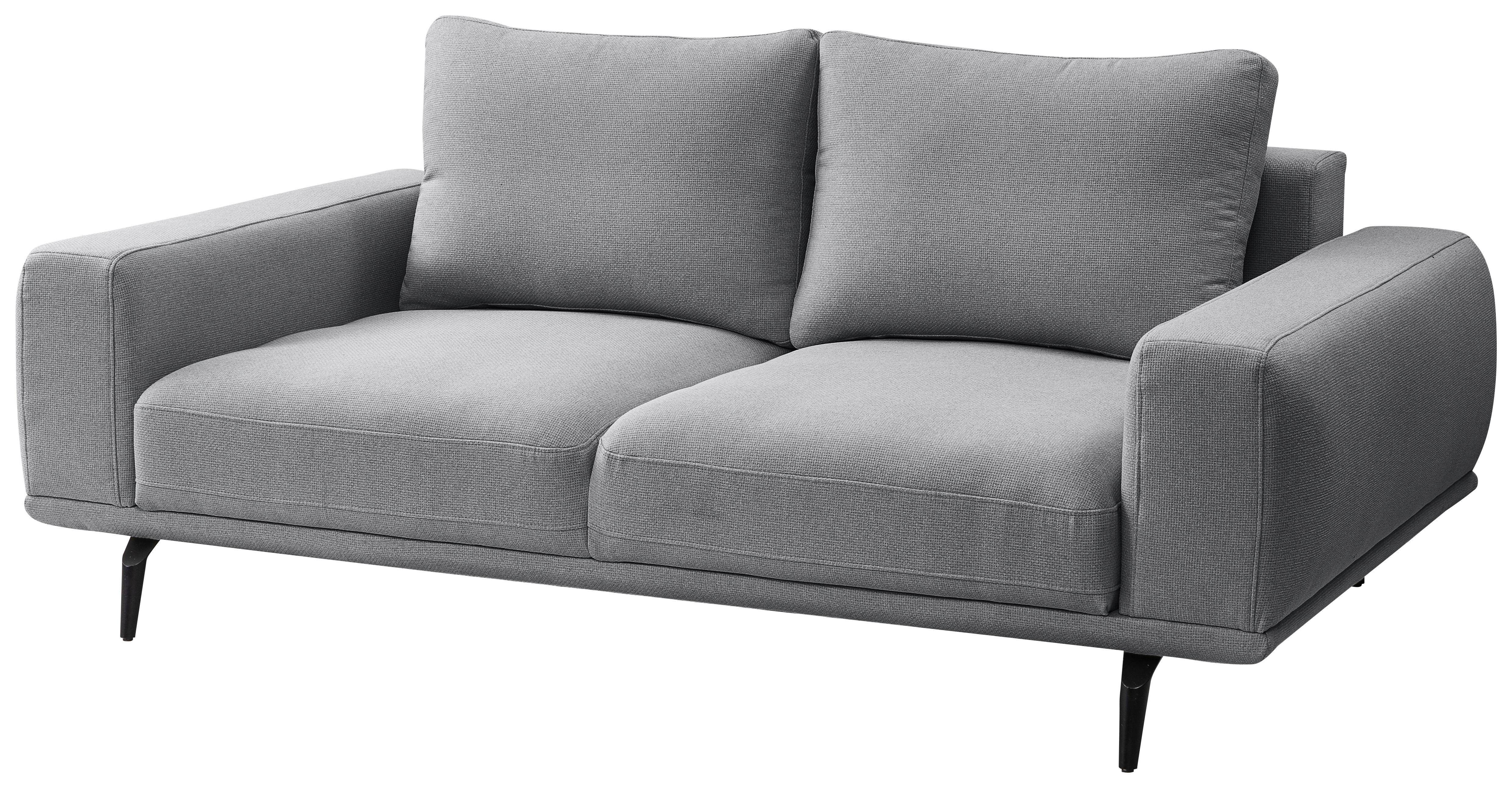 Canapea cu 2 locuri SELENE - gri, Modern, textil (202/89/115cm) - MID.YOU