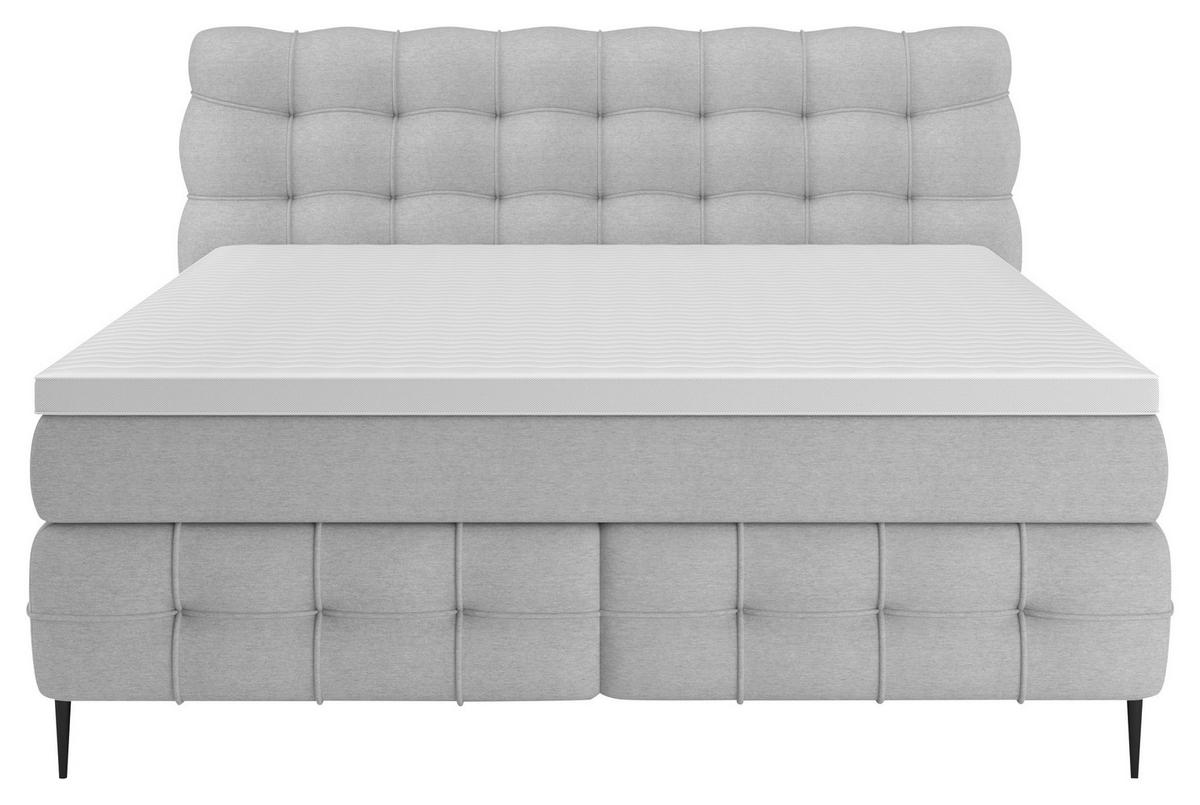 PAT BOXSPRING SCARLETT - bej, Konventionell, lemn/metal (160/200cm)
