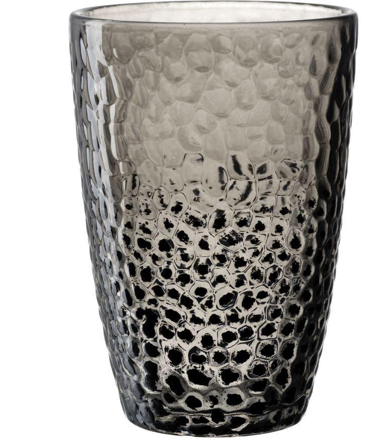 SZKLANKA 024382 - antracytowy, Natur, szkło (340ml) - Leonardo