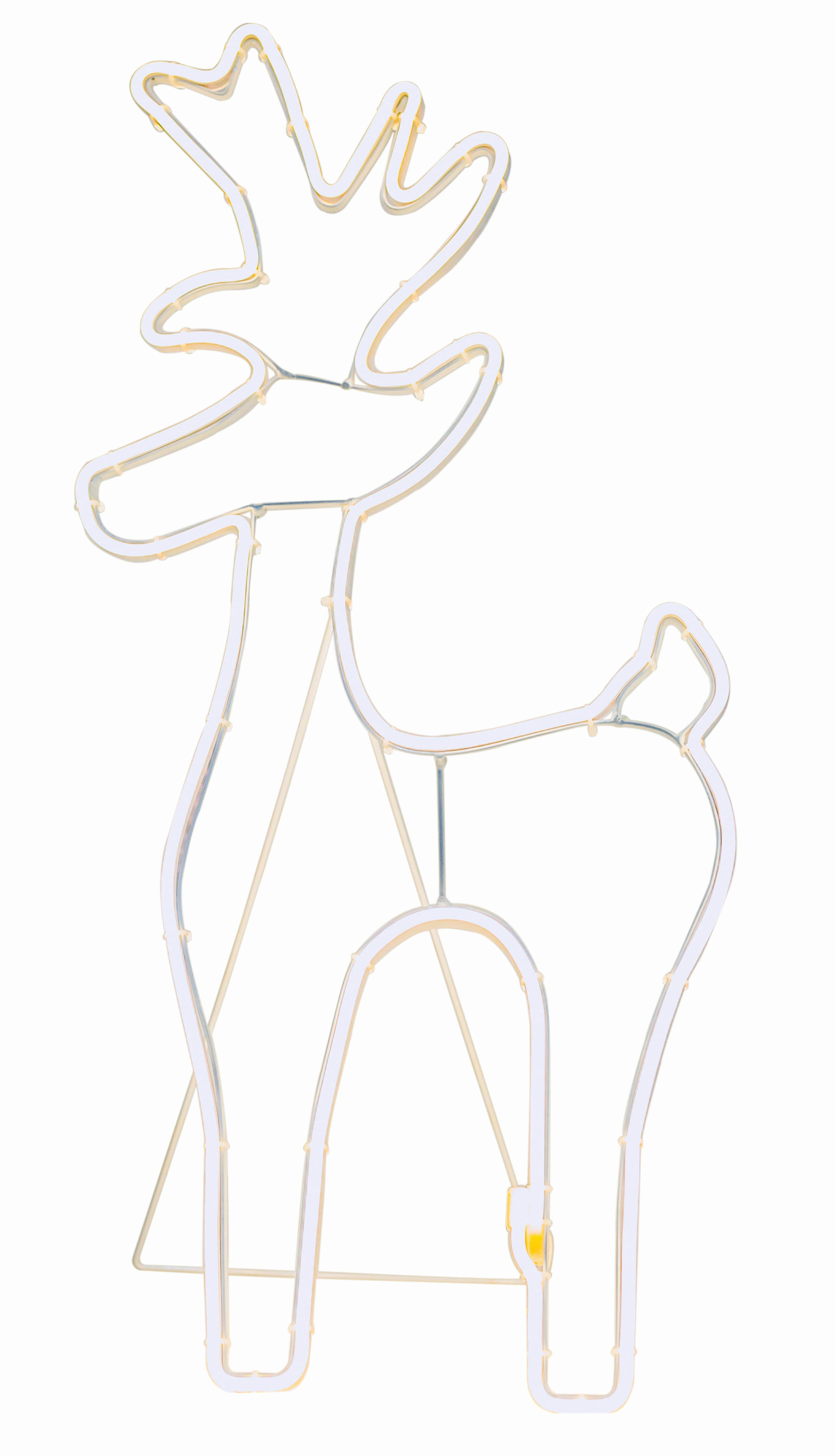 LED-DEKOLEUCHTE RENNO -PAZ- - Weiss, Modern, Metall (75/38/1,5cm) - Premium Living