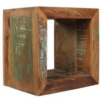 Mizica Kalkutta - rjava, Design, les (45/45/35cm) - MID.YOU