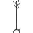 Cuier Cuier "cactus" - negru, Modern, metal (47/180/47cm)