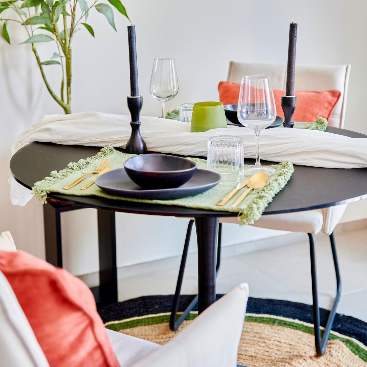 Esstisch in Schwarz - Schwarz, Design, Glas/Metall (100/100/76cm) - Mömax