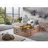 STAURAUMBETT NOAH - Eiche Artisan, KONVENTIONELL, Holzwerkstoff (140/200cm) - Mömax