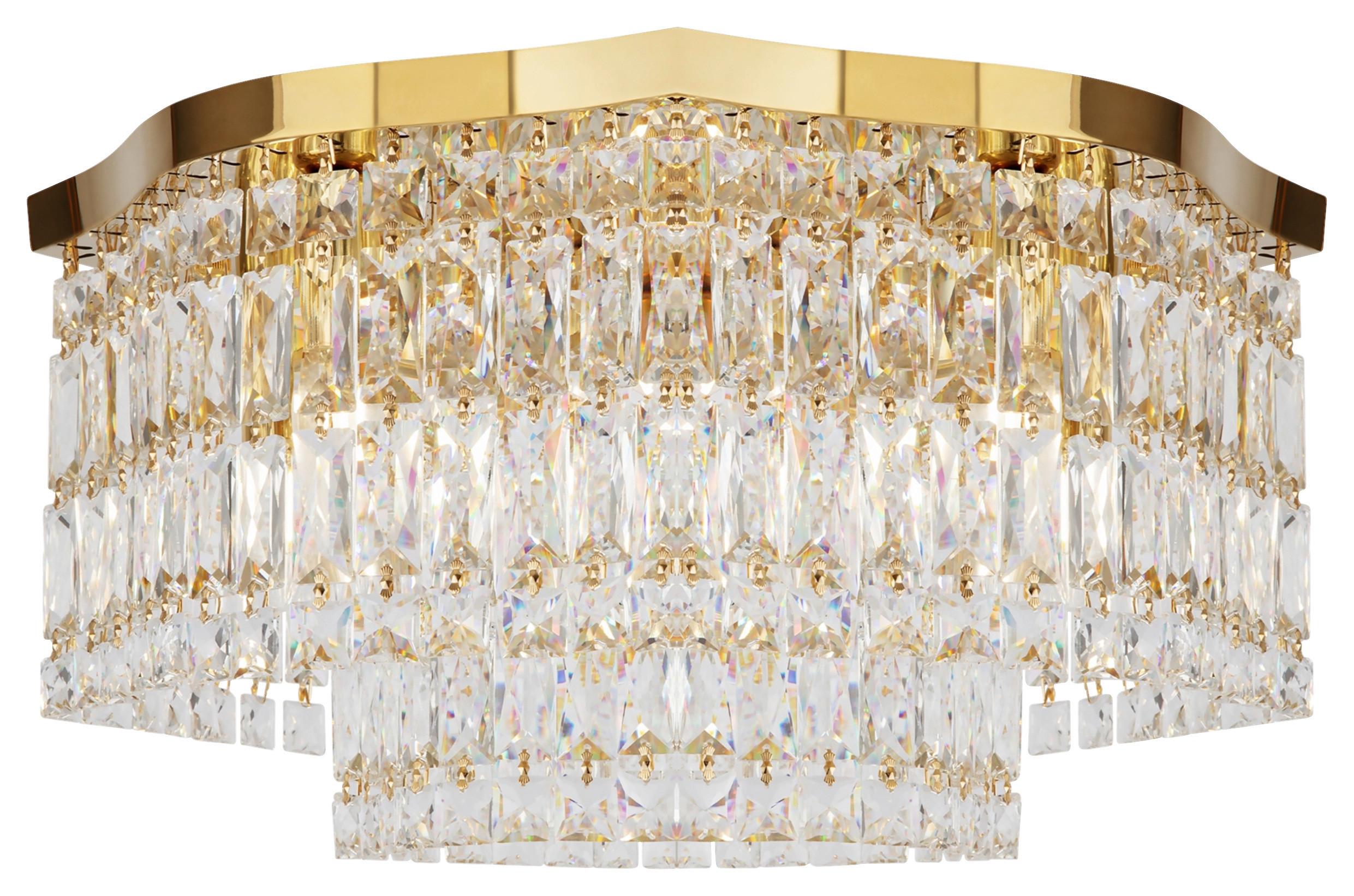 Deckenleuchte Dune Goldfarben max. 60 Watt - Goldfarben, Basics, Glas/Metall (45/25/45cm) - MAYTONI