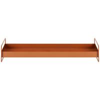 Dekor Tálca Wolga - barna, Basics, fém (50/8,5/16cm) - Modern Living