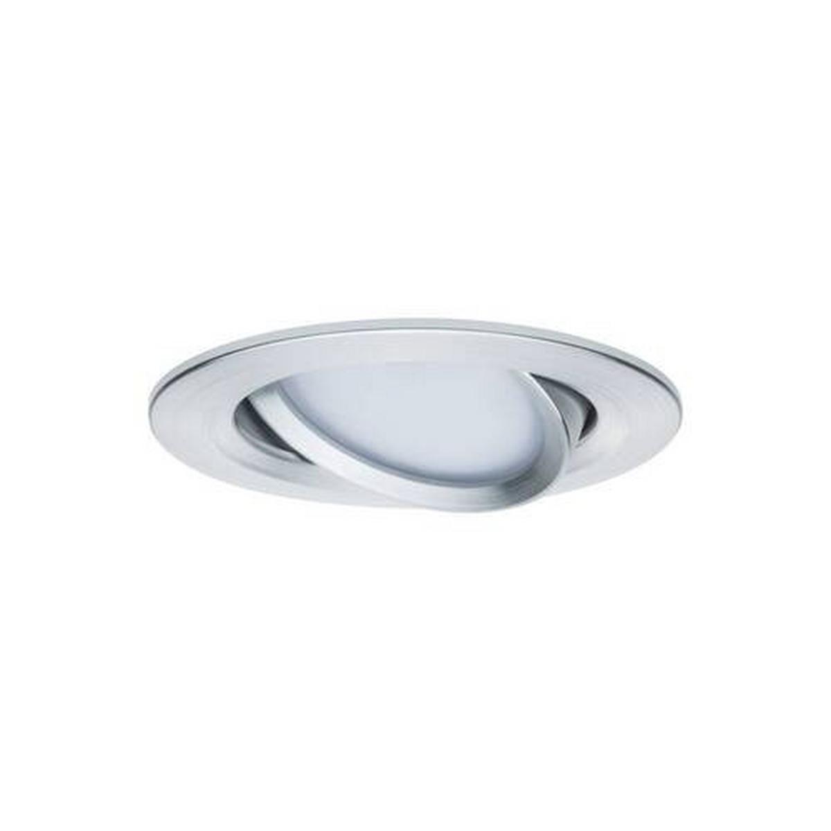 LED-Deckenleuchte Nova max. 3x 6,5 Watt, 3-teilig - Alufarben, Basics, Metall (8,4cm) - Paulmann