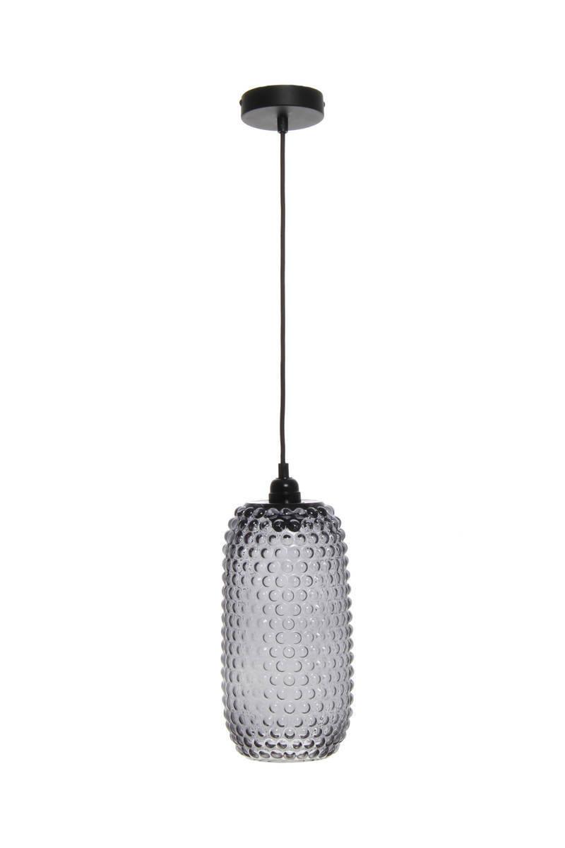 Hängeleuchte Hängelampe Irina 125 - Grau, Trend, Glas (15/34/15cm) - Kayoom