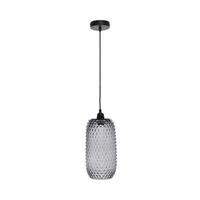 Hängeleuchte Hängelampe Irina 125 - Grau, Trend, Glas (15/34/15cm) - Kayoom