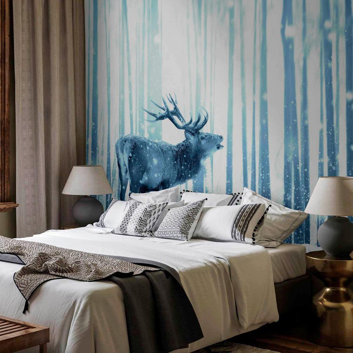 Fotótapéta Hde-Lft1870 - világoskék/fehér, Lifestyle, textil (200/140cm) - artgeist