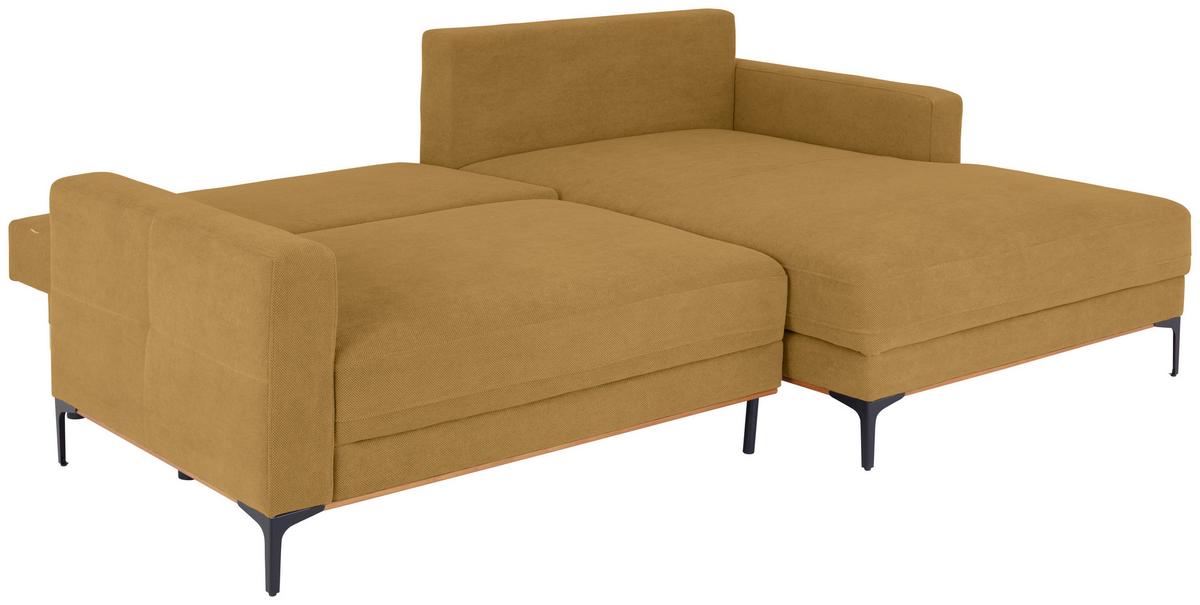 Coltar BERGAMO - galben, Modern, textil (238/162cm) - Mömax